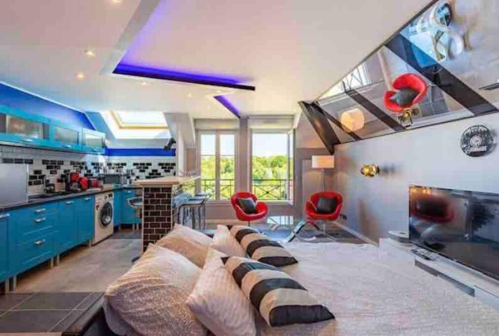 Appartement Disney Avengers, 5 Min Des Parcs Magny-le-Hongre Extérieur photo