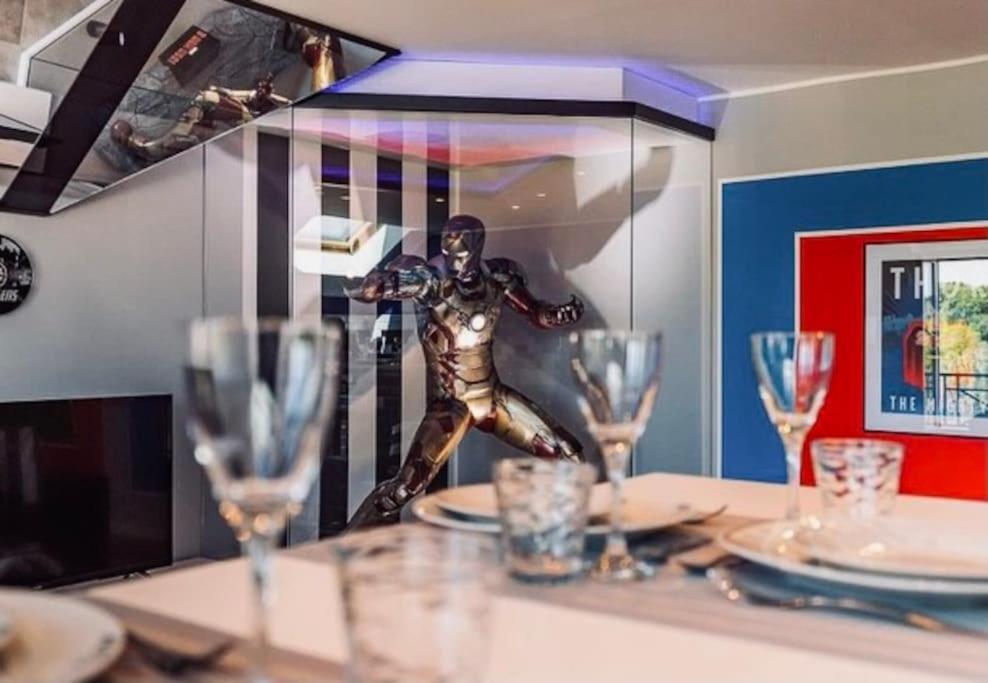 Appartement Disney Avengers, 5 Min Des Parcs Magny-le-Hongre Extérieur photo